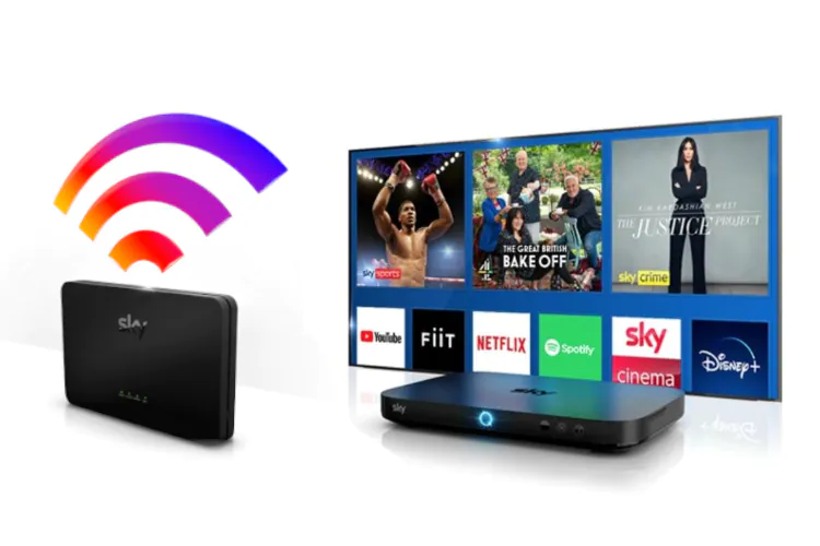 Sky broadband and TV